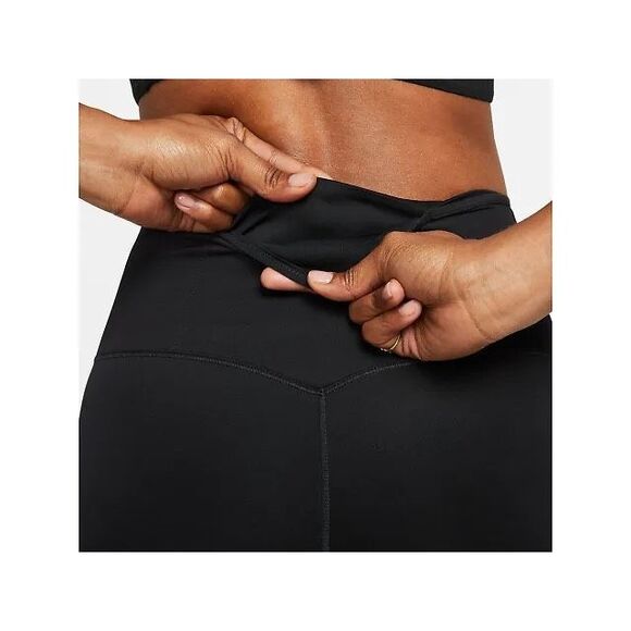 Nike NWT Dri Fit Go High Rise 7/8 Leggings Black XS - Picture 7 of 8